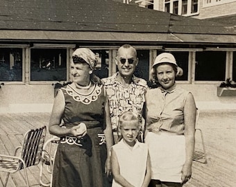 Original Antique Photograph | On the Boardwalk