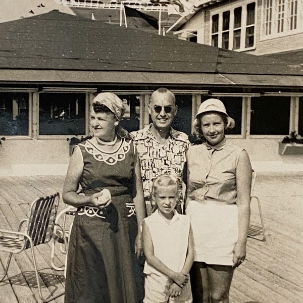 Original Antique Photograph | On the Boardwalk