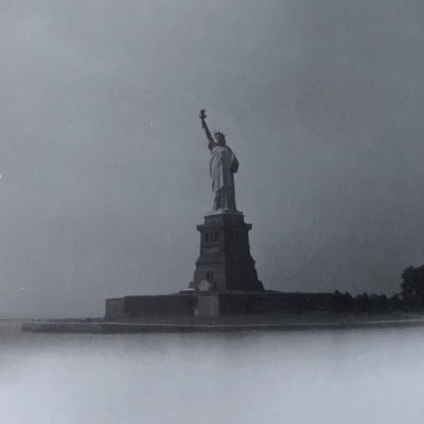 Photographie vintage originale | La Statue de la Liberté | 1961