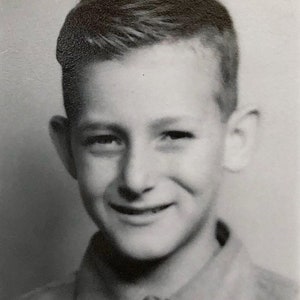 Original Vintage School Portrait Photograph | Louie