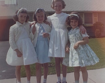 Original Vintage Color Photograph | Summer Socks & Mary Janes | 1965