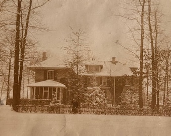 Photographie ancienne originale | Notre mécontentement hivernal