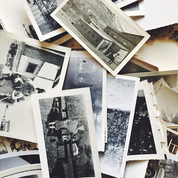 MIXED | Mystery Lot of Original Antique Black & White Photographs | Instant Collection | Quanity : 100