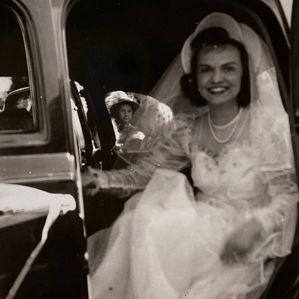 Original Vintage Photograph | Brides Ride | 1941