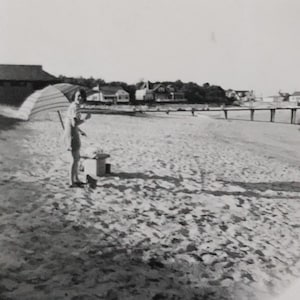 Original Vintage Photograph | Early Morning Beach