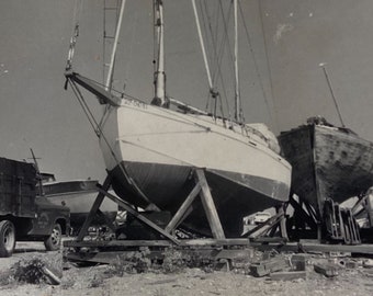 Original Vintage Photograph | The Boatyard