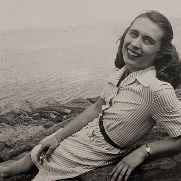 Original Vintage Photograph | Dolores on the Shore