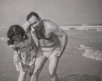 Original Vintage Photograph | Beach Frolic
