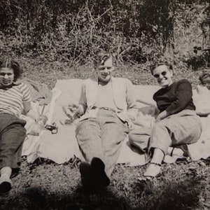Original Vintage Photograph | Hike Break