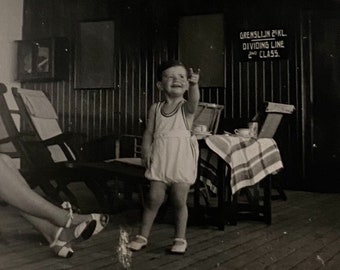 Original Vintage Photograph | Frankie on the Ferry