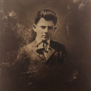 Original Antique Cabinet Card Photograph | Oliver