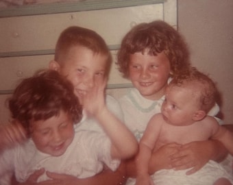 Original Vintage Farbfotografie | Kinder Bop | 1968