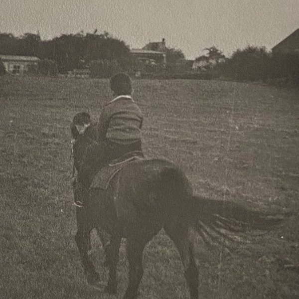 Original Vintage Photograph | Pony Rider