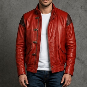 Akira leather jacket - Etsy 日本