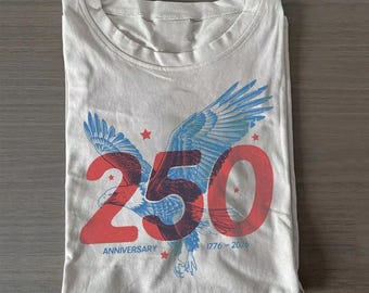 USA 250th Anniversary Shirt Vintage American Eagle Tee America Semiquincentennial Gift 1776 2026 Patriotic Fourth of July Graphic T-shirt