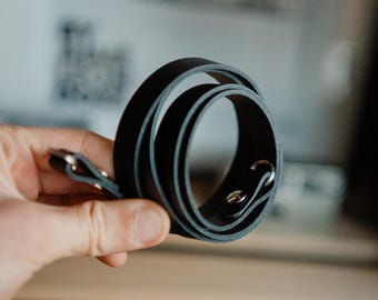 Leder Kameragurt Vintage Stil - Dünner Gurt zum Umhängen in Braun für analoge & digitale Kameras