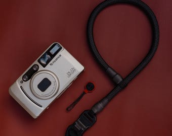 Kurzes Quick Release Kameraseil, Handschlaufe - Vintage Camera Strap