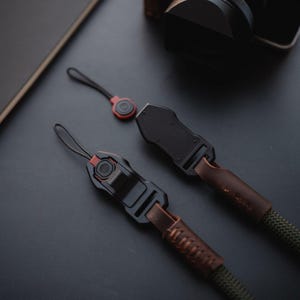 Kameraseil Quick Release Pro – Seil & Leder Vintage | Magnetischer QR - Adapter | Strapnstyles - strapnstyles