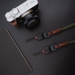 Kameraseil Quick Release Pro – Seil & Leder Vintage | Magnetischer QR - Adapter | Strapnstyles - strapnstyles