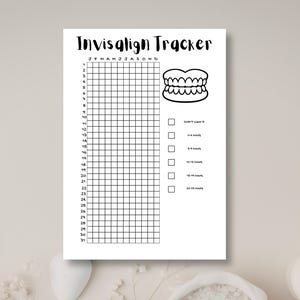 Invisalign Tracker - Etsy