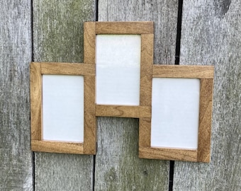 3 Opening Picture Collage Frame for 4x6, 5x7, or 8x10 Pictures