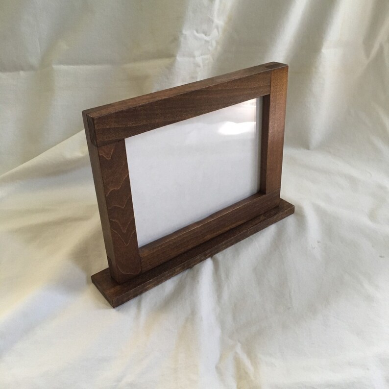 1 SIDED TABLETOP Frame Freestanding Picture Frame 5X7 Frame Etsy