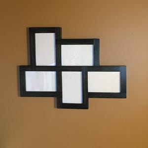 Photo Collage Frame for Multiple Pictures and Multiple Orientation for 4x6, 5x7, or 8x10 Pictures