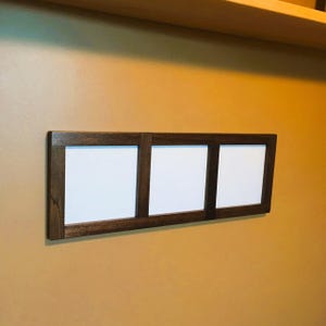 6x6s - Collagenrahmen mit 2, 3, 4 oder 5 Öffnungen, Bilderrahmen mit quadratischen Öffnungen für 6x6 Bilder