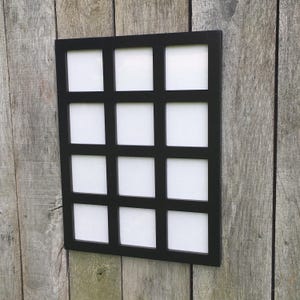5X5s - 10, 12, 14, 15, or 16 Openings Collage Photo Frame, 5x5 Picture Frame Collage, Square Photos Frame