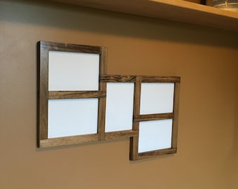 5 Opening Collage Photo Frame for 4x6, 5x7, or 8x10 Pictures, Multiple Orientation Frame