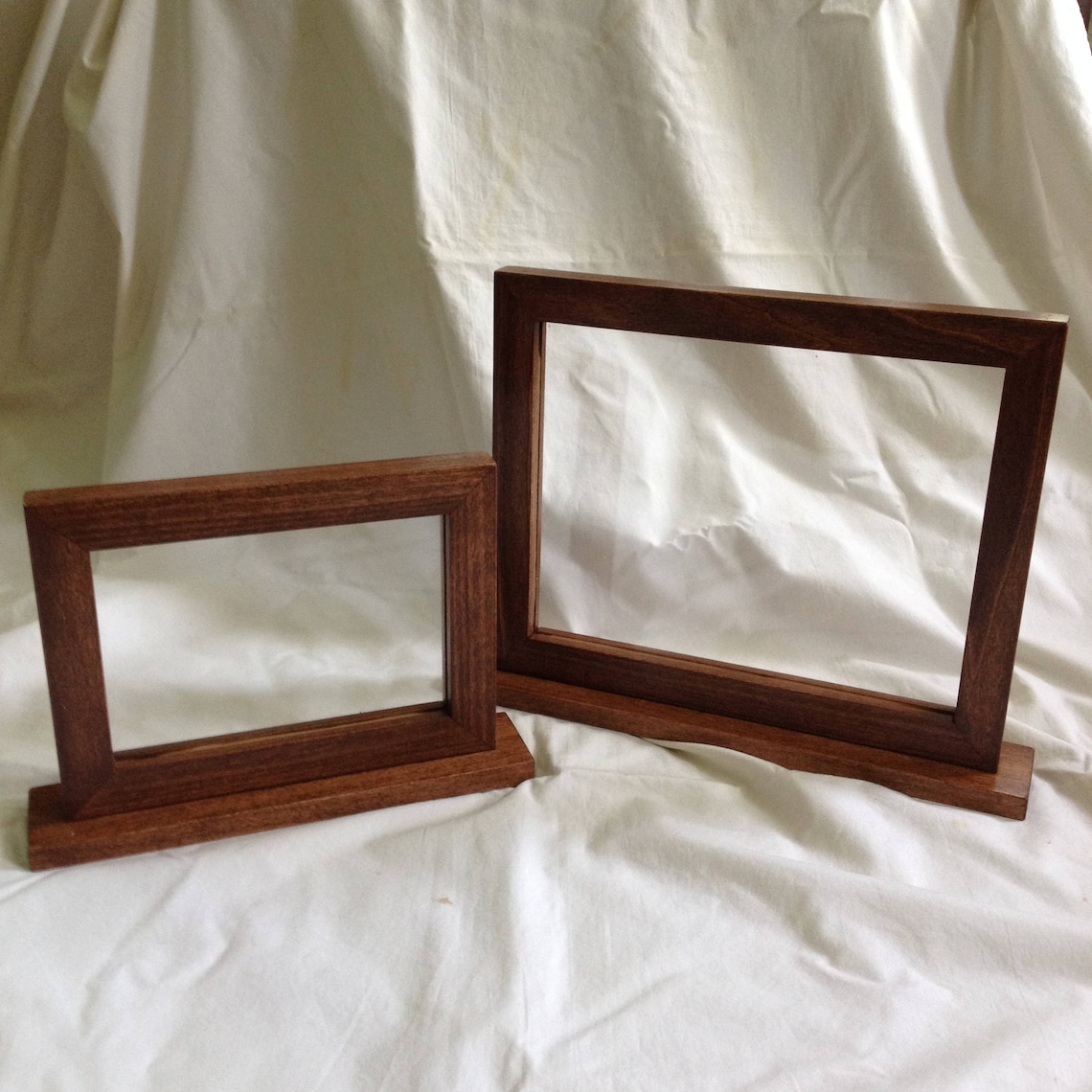 2 SIDED FRAME Double Sided Picture Frame Two Side Frame Etsy