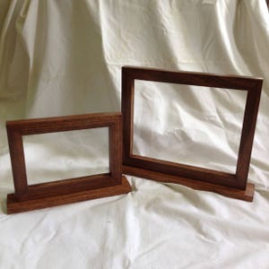 Two Sided Frame, Double Sided Picture Frame, Reversible Frame for 4x6, 5x7, 8x10, or Square Photos