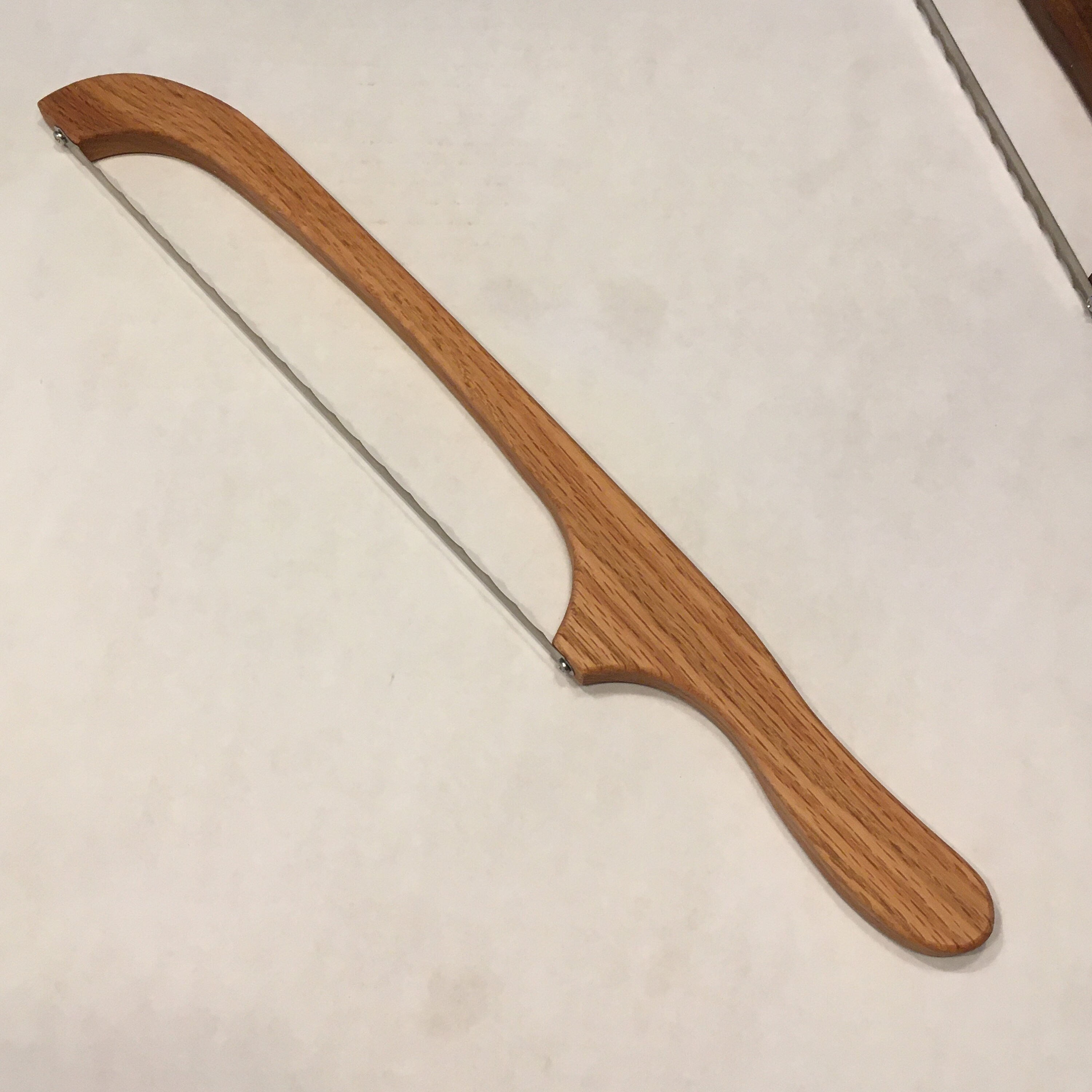 WOOD BREAD KNIFE Bread Knife Bow Bread Knife Fiddle Bread Etsy