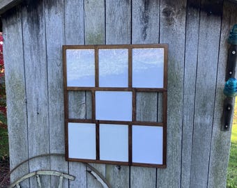 7 Opening Mixed Orientation Collage Picture Frame with Negative Space