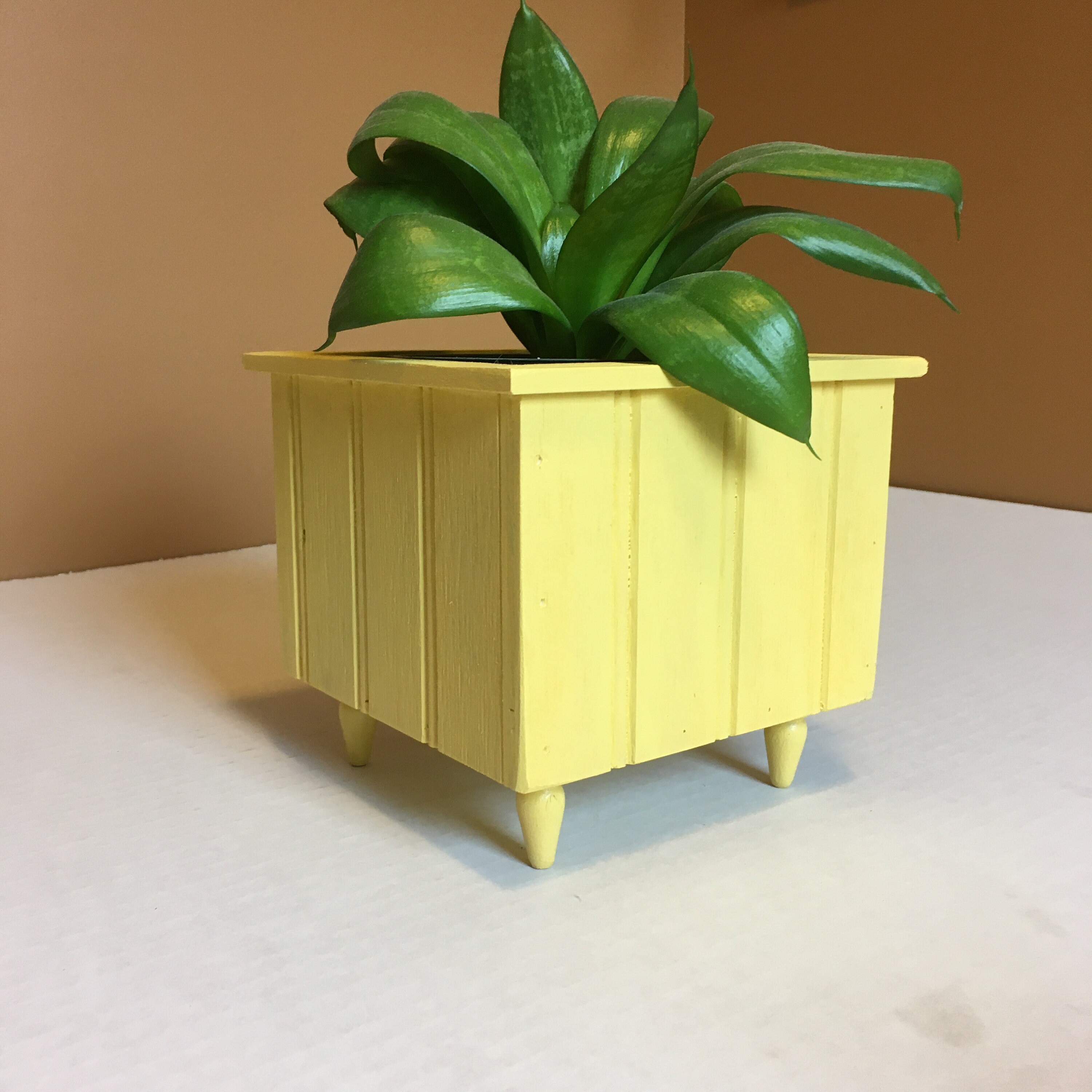 HOLZ INDOOR ÜBERTOPF BOX mit Beinen Holz Blumentopf | Etsy