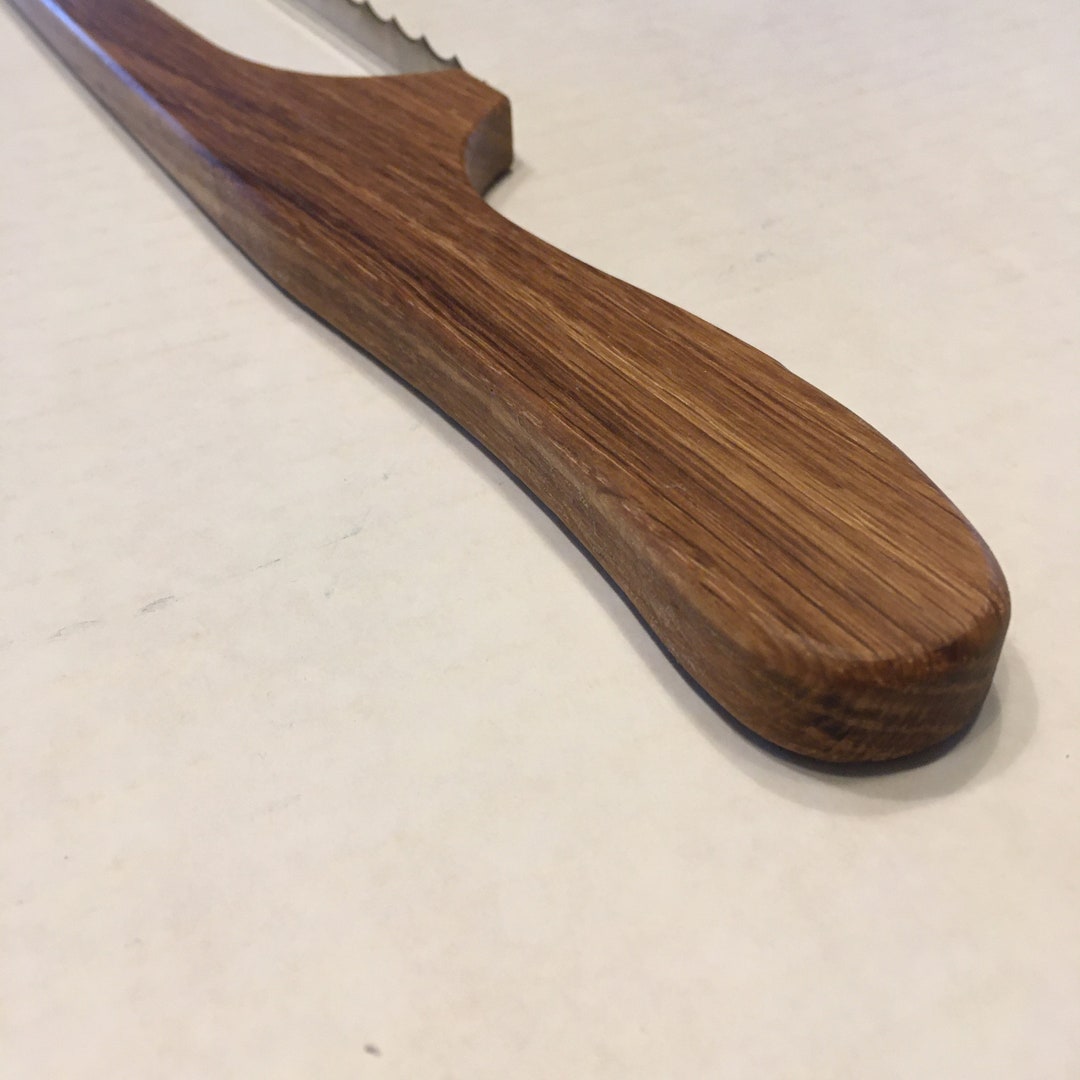 WOOD BREAD KNIFE, Bread Knife, Bow Bread Knife, Fiddle Bread Knife ...