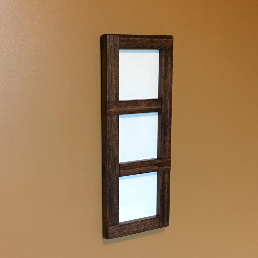 4x4 - 2, 3, 4, or 5 Openings Collage Picture Frame, Square Photos Frame ...