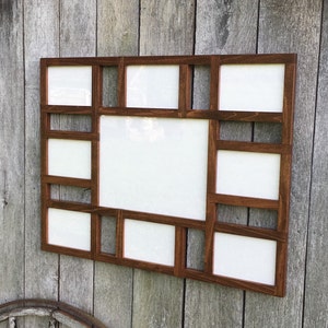 11x14 and 5x7 Photo Collage Frame, Negative Space Frame, Gallery Wall Frame