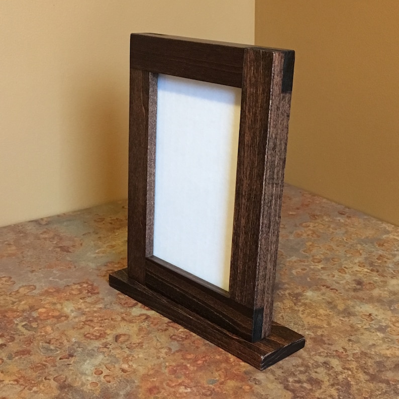 TABLETOP FRAME Freestanding Picture Frame 5X7 Frame 8X10 Etsy
