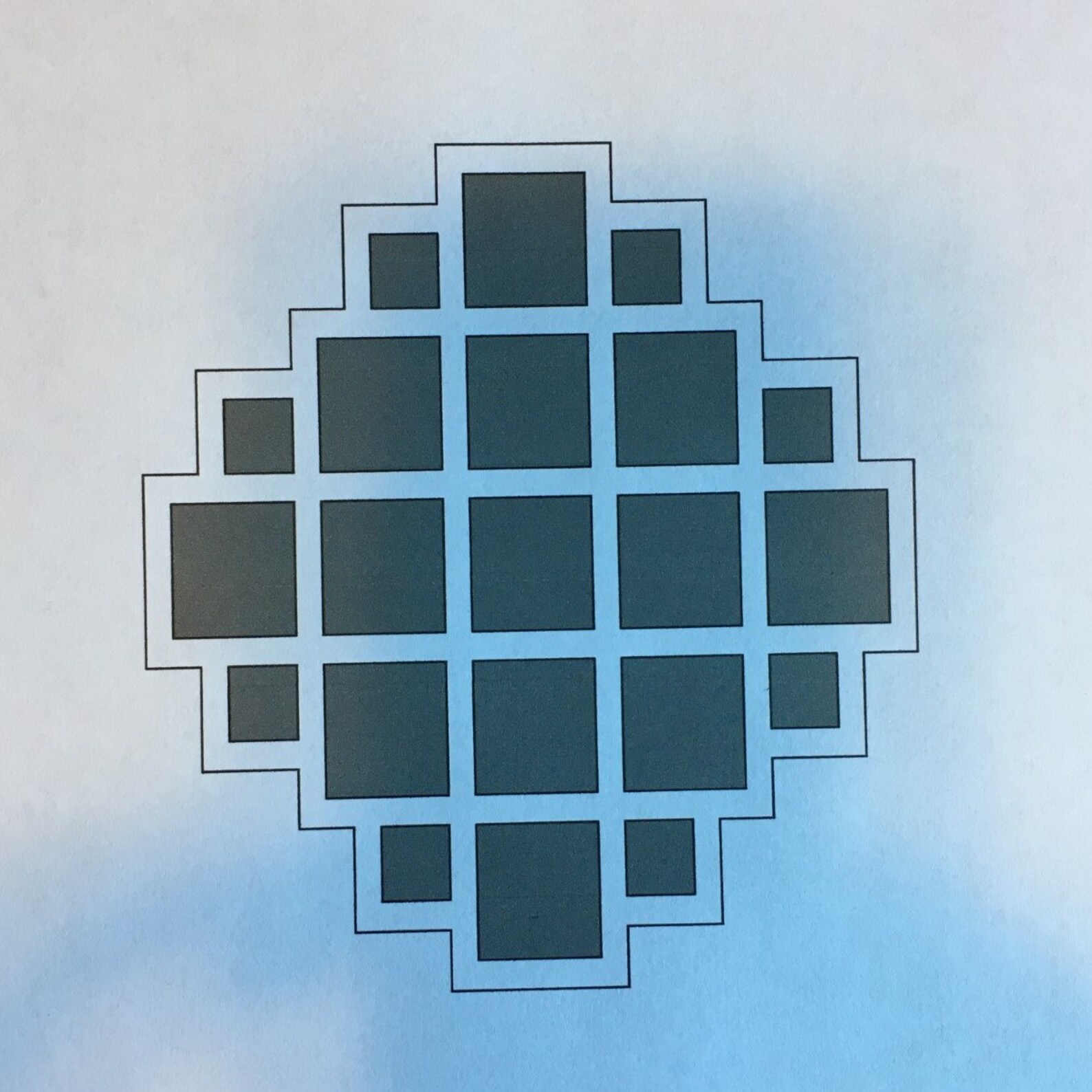 SQUARE PHOTO FRAME Square Picture Collage Frame Picture Etsy