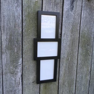 3 Opening Picture Collage Frame for Mixed Orientation 4x6, 5x7, or 8x10 Photos