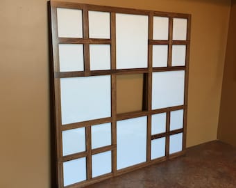Large Collage Frame, Multiple Orientation 8x10 Photos, 20 or 21 Openings
