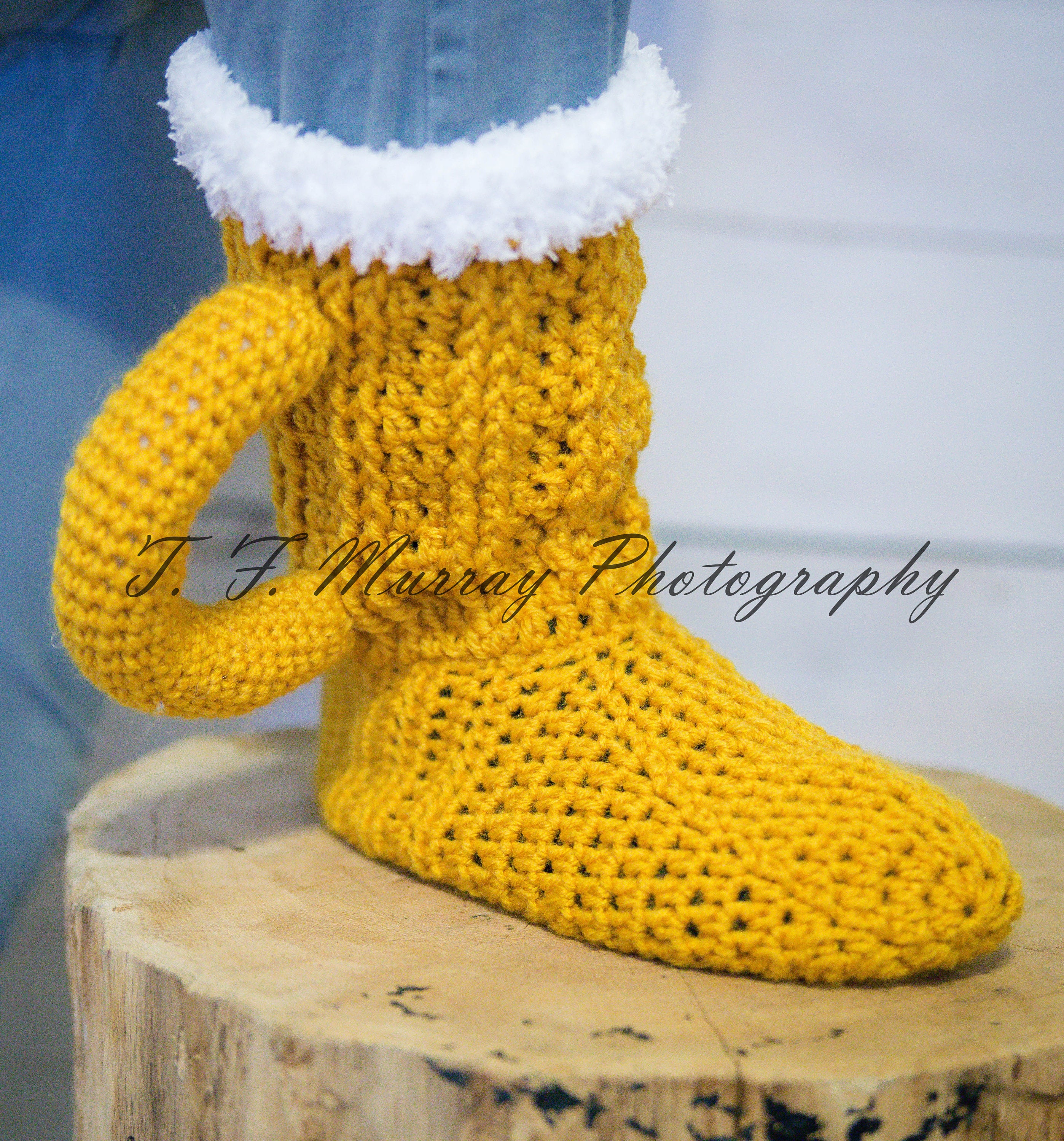 Beer Mug slippers/Boozie Boots. Custom made to order. Etsy