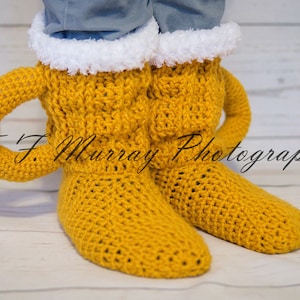 Men&#39;s Boozie Boot Slipper&#39;s. PATTERN ONLY!!