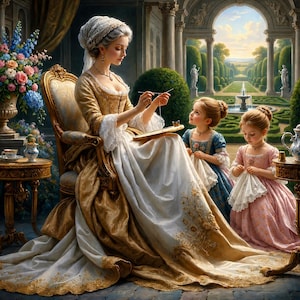 Stitched Bonds Little Girls - Counted cross stitch pattern | Digital format| Full coverage