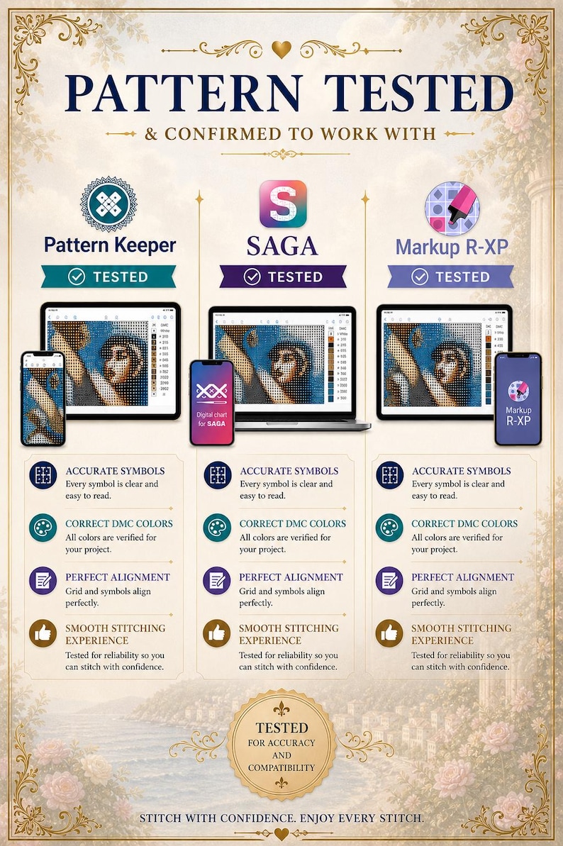 Nutcraker - Counted Cross Stitch Pattern | Digital Pdf Format | Full ...