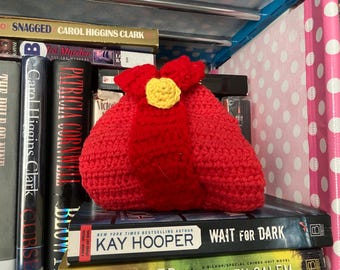 Figura de amigurumi de Harry el Aullador tejida a crochet – Hilo de colores divertidos