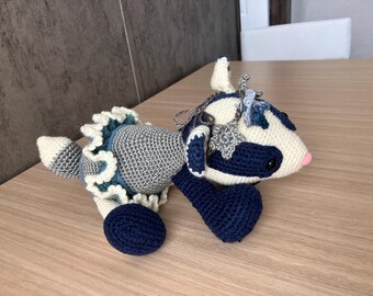 Peluche amigurumi hecho a mano: Betty la tejona