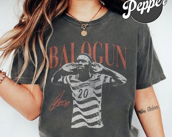 USA Soccer T-Shirt, Folarin Balogun American Flag, World Cup 2026, Soccer Fan Gift