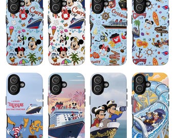 Disney Cruise Line Phone Case, Mickey and Friends Cruise Trip, Disney Family Cruise Vacation 2026, Case For iPhone & Samsung